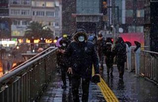 İstanbul’da kar yağışı etkili oluyor