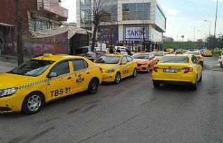 İstanbul’da taksimetre kuyruğu sürüyor