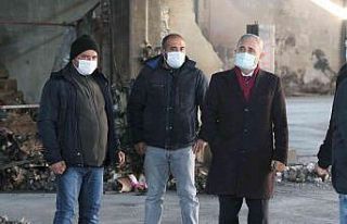 "İtfaiye ekipleri, halkımızın can ve mal...