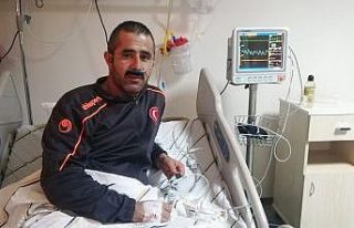 İtfaiyecinin canı pahasına kurtardığı Afgan...