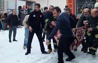 İtfaiyenin çabası yaşlı kadını kurtarmaya yetmedi