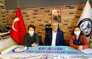 İzmir Sağlık Çalışanları Derneği’nde Başkan...