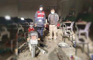 Jandarma, 2021’de motosiklet hırsızlığına karışan...