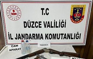 Jandarma baskınında uyuşturucu ve silah ele geçirildi