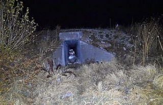 Jandarma çalınan malzemeleri menfezde buldu