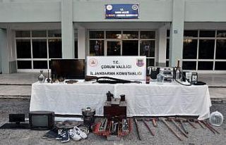 Jandarma özel ekipleri 26 ayrı hırsızlık olayını...