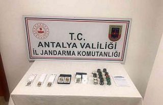 Jandarmadan kumar oynayanlara suçüstü
