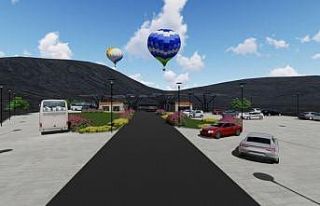 Jeopark Ziyaretçi Merkezi’nde çalışmalar sürüyor