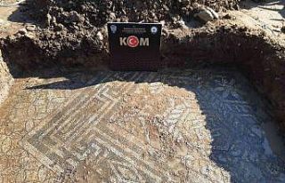 Kaçak kazıda bin 800 yıllık tarih çıktı