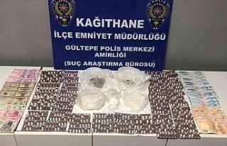 Kağıthane polisinden yılbaşı gecesi uyuşturucu...