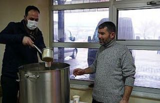 Kahramanmaraş’ta çorba ikramı