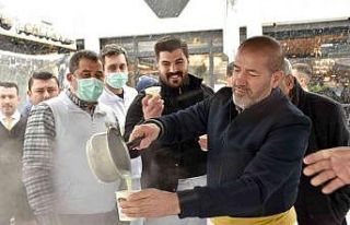 Kahramanmaraş’ta kar altında Salep Festivali