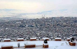Kahramanmaraş’ta kar kartpostallık görüntüler...