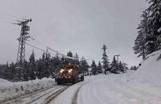 Kahramanmaraş’ta karla mücadele