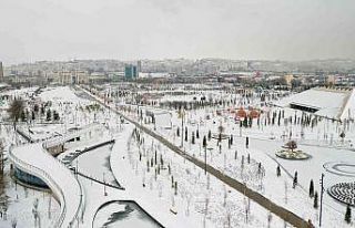 Kar Altındağ’a çok yakıştı