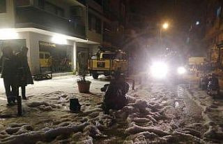 Kar değil, dolu esareti