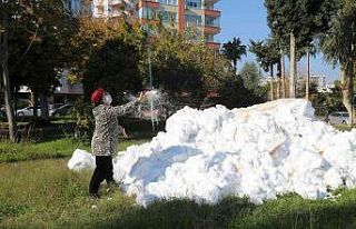 Kar isteyen emeklinin hayalini belediye başkanı...