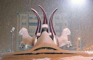 Kar kalınlığı 40 santimi geçti