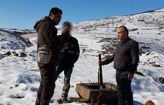 Kar yağışıyla kaçak avlananların sayısı arttı