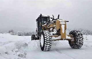 Karabük’te 248 köy yolu ulaşıma kapandı