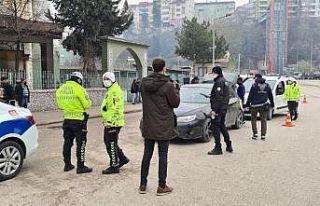 Karabük’te yeni yılın ilk huzur ve güven uygulaması...