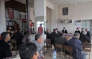 Karacasu Kaymakamı Alpay, Yaykın Mahallesi sakinleri...