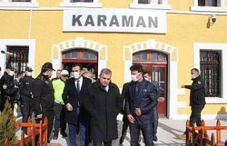 Karaman’da Cumhurbaşkanı Recep Tayyip Erdoğan...