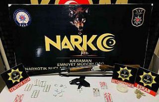 Karaman’da uyuşturucu operasyonunda 12 kişi tutuklandı