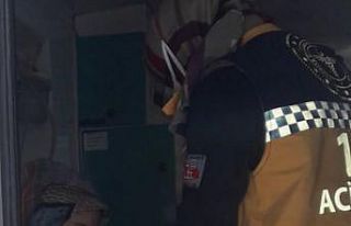 Karda mahsur kalan Oğuz bebek için seferber oldular