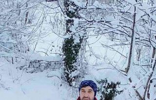 Karda mahsur kalan yaşlı kadının yardımına AFAD...