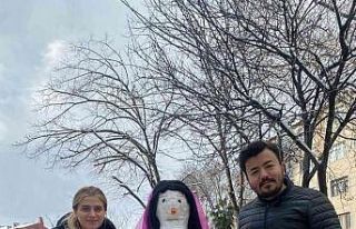 Kardan gelin taliplerini bekliyor, takı merasimine...