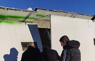 Kardan zarar gören işletmelerde hasar tespiti yapılıyor