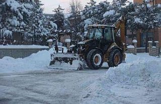 Karla mücadele aralıksız sürüyor