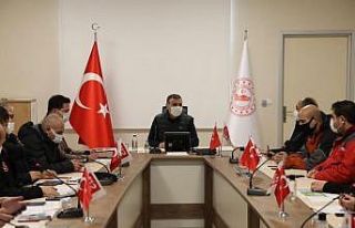 Karla mücadele çalışmaları görüşüldü