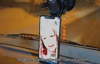 Karla mücadele eden personelin torunuyla duygulandıran...