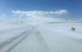 Karlıova’da tipi etkili oldu