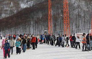 Kartepe’de tatilci yoğunluğu