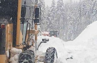 Kastamonu’da 612 köy yolu ulaşıma kapandı