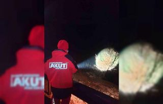 Kayıp avcı için arama çalışması yapıldı