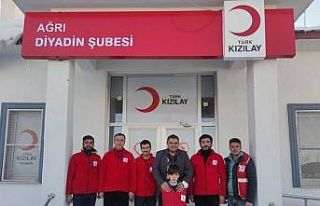 Kaymakam Balcı Kızılay Diyadin Şubesini ziyaret...