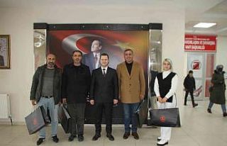 Kaymakam Demirer gazeteciler ile bir araya geldi