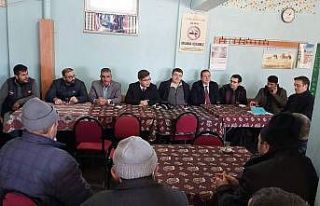 Kaymakam Düzgün ve İGM üyelerinden köy ziyaretleri