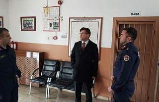 Kaymakam Düzgün’den jandarmaya övgü