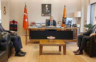 Kaymakam Sevgili ve Başkan Doğru’dan Fidan’a...