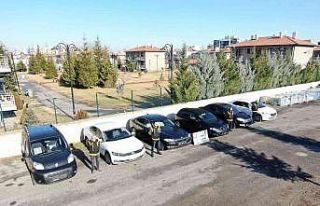 Kayseri polisinden milyonluk change otomobil operasyonu