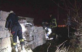 Kayseri’de 6 metrelik çukura düşen şahıs kurtarıldı