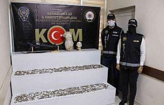 Kayseri’de milyonluk tarihi eser operasyonu