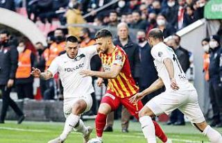 Kayserispor Altay karşısında ilk kez kazandı
