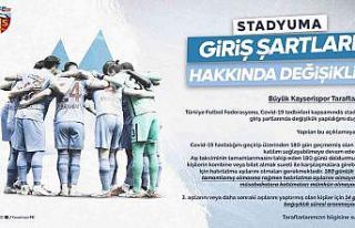 Kayserispor’dan aşı uyarısı