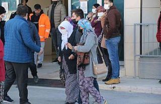 Kazada can veren emekli belediye işçisinin cenazesi...